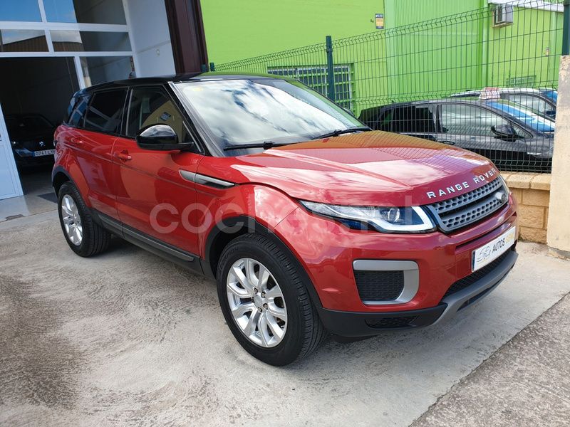 Rojo Usado 2017 Land Rover Range Rover evoque Pure SUV | 17.500 € (Precio justo) - Imagen 1/4