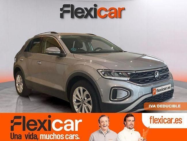 Gris Usado 2023 VW T-Roc Life SUV | 22.790 € (Precio justo) - Imagen 1/4