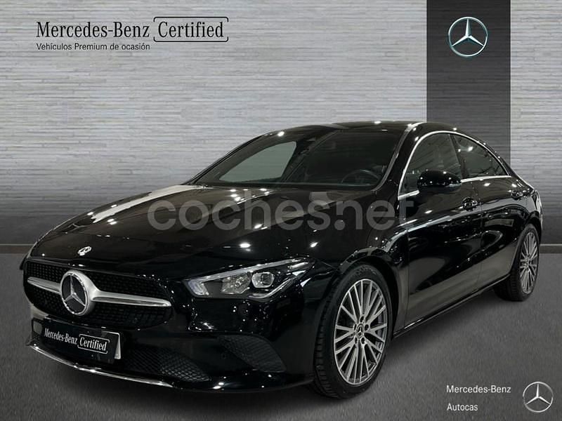Negro Usado 2022 Mercedes CLA180 Berlina | 27.900 € (Un poco caro) - Imagen 1/4