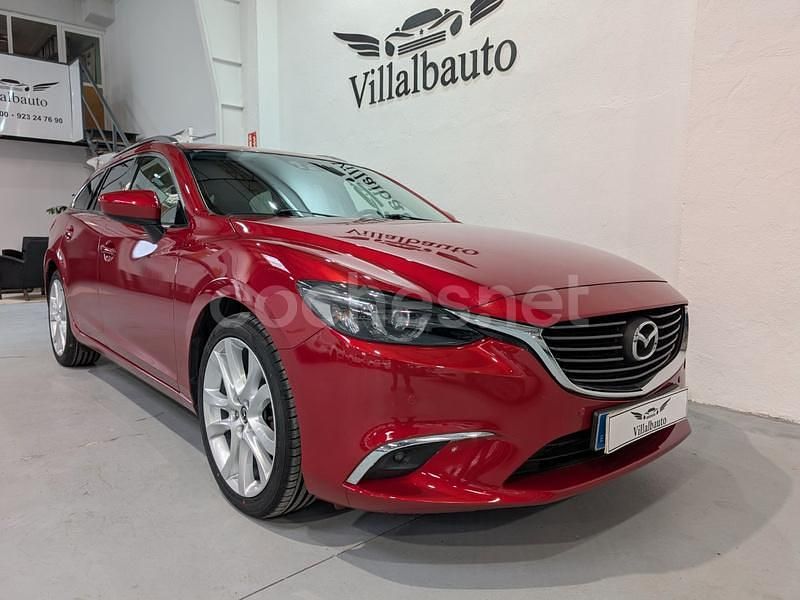 Usado Mazda 6 Luxury 150 CV (110 kW) 2015 Rojo Familiar