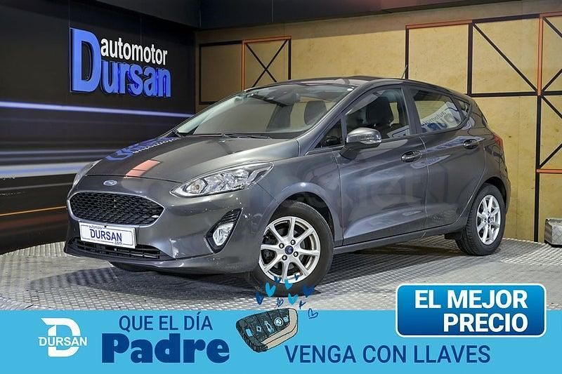 Usado Ford Fiesta Trend 86 CV (63 kW) 2019 Gris Utilitario