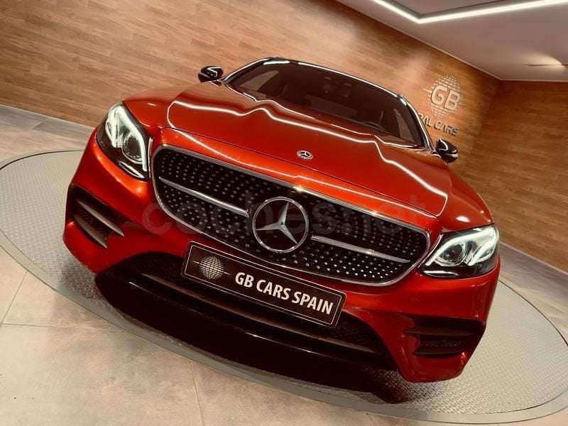 Usado Mercedes E350 299 CV (219 kW) 2018 Granate Coupe