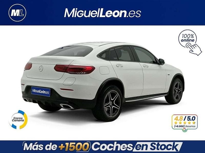 Usado Mercedes GLC300e 333 CV (244 kW) 2021 Blanco SUV