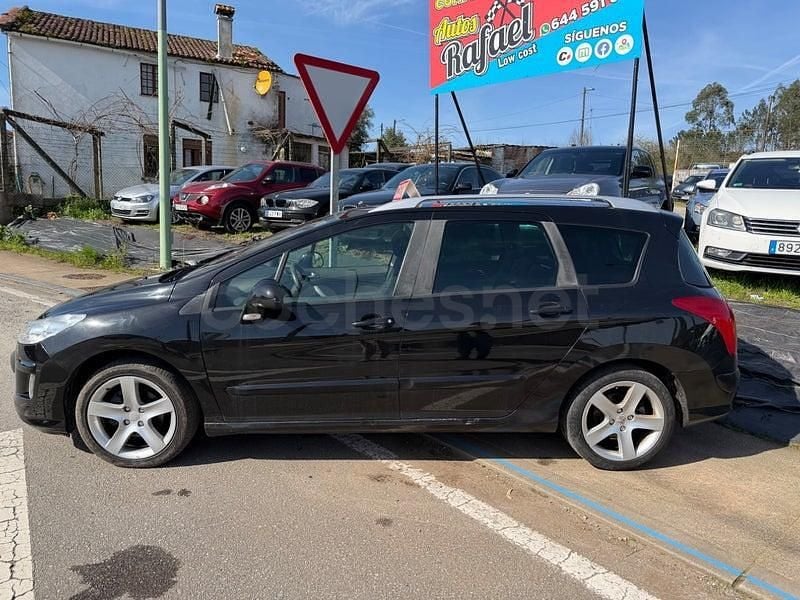 Usado Peugeot 308 SW Sport 120 CV (88 kW) 2009 Negro Familiar