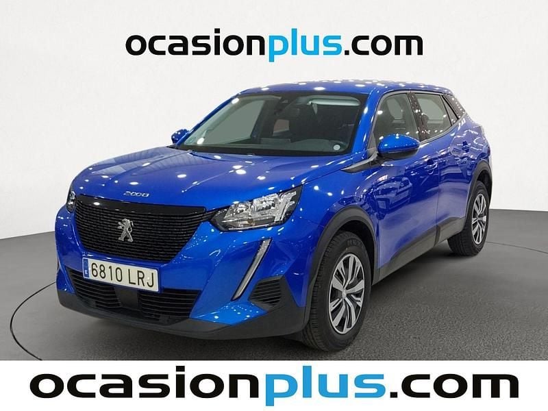 Azul Usado 2021 Peugeot 2008 Active SUV | 12.537 € (Buen precio) - Imagen 1/4