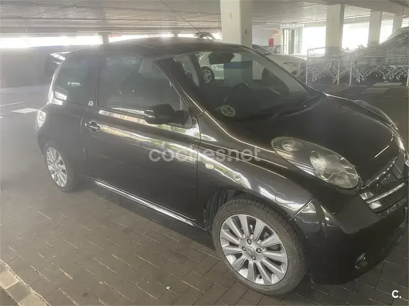 Usado Nissan Micra Premium Edition 86 CV (63 kW) 2007 Negro Berlina