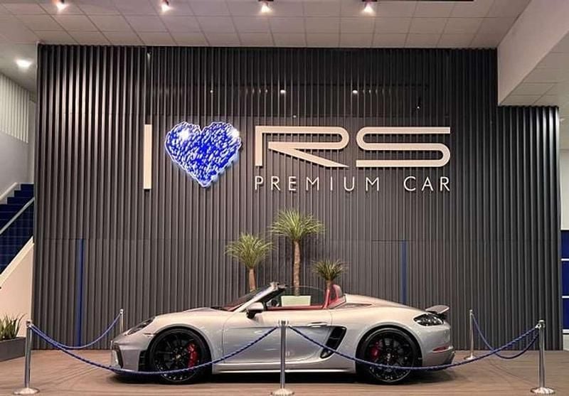 Usado Porsche 718 Spyder 420 CV (308 kW) 2020 Plateado Descapotable