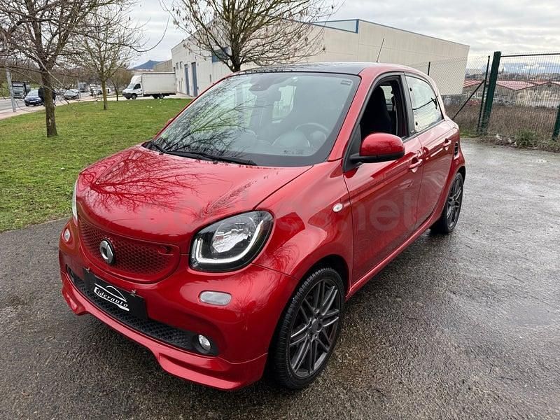 Usado Smart ForFour Brabus 109 CV (80 kW) 2017 Granate Utilitario