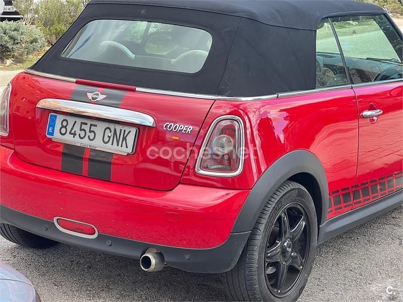 Usado Mini Cooper Cabriolet 116 CV (85 kW) 2009 Rojo Descapotable