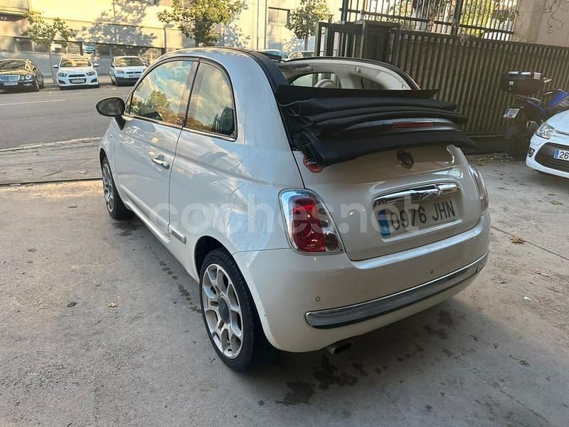 Usado Fiat 500C Pop 69 CV (50 kW) 2015 Blanco Descapotable
