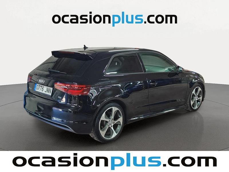 Usado Audi A3 S-Line 110 CV (80 kW) 2016 Negro Utilitario