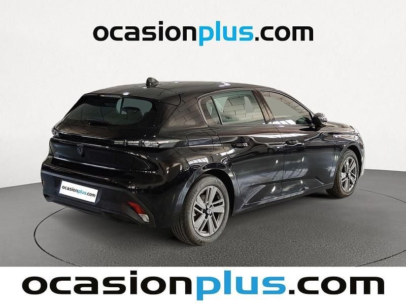 Usado Peugeot 308 Active 131 CV (96 kW) 2024 Negro Utilitario