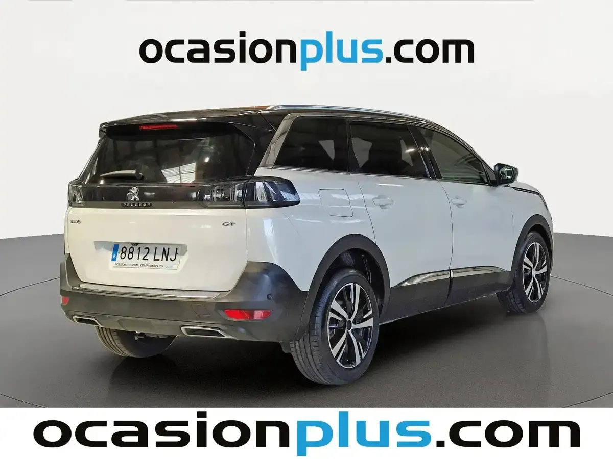 Usado Peugeot 5008 GT 130 CV (95 kW) 2021 Blanco SUV