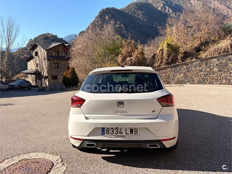 Usado Seat Ibiza FR 110 CV (80 kW) 2022 Blanco Berlina