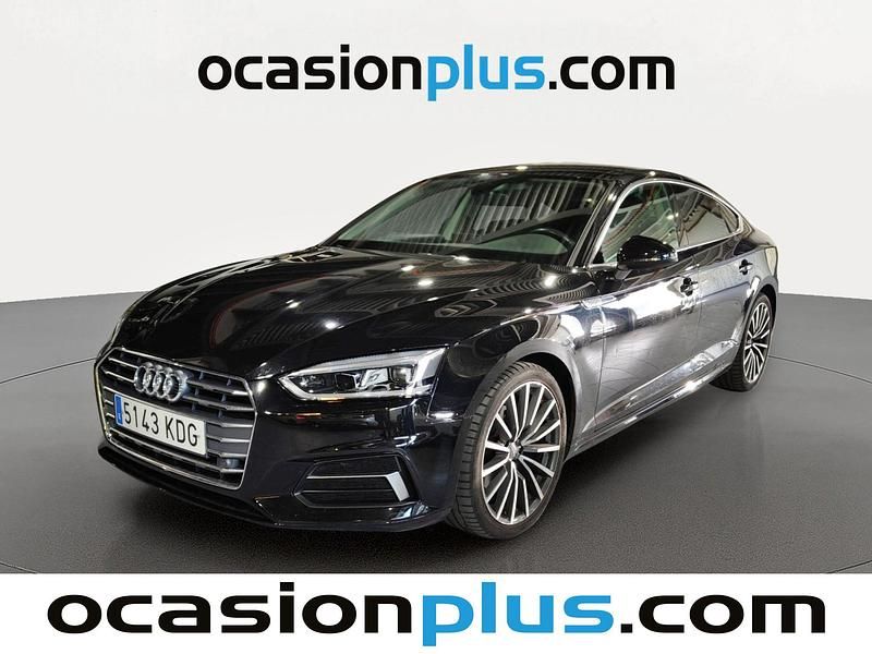 Negro Usado 2017 Audi A5 Sportback S-Line Utilitario | 26.790 € (Un poco caro) - Imagen 1/4