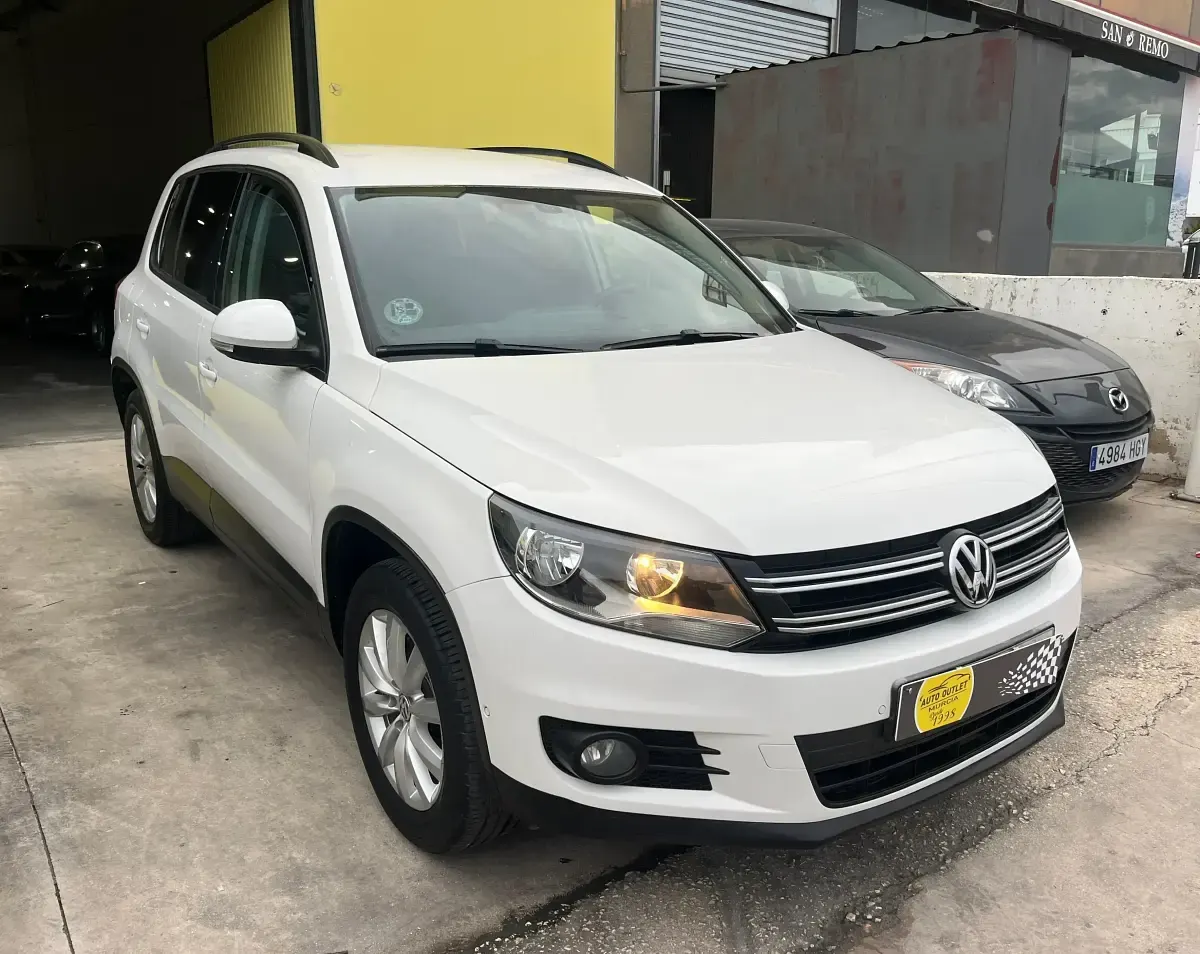 Begagnad VW Tiguan 110 HK (80 kW) 2013 Vit SUV