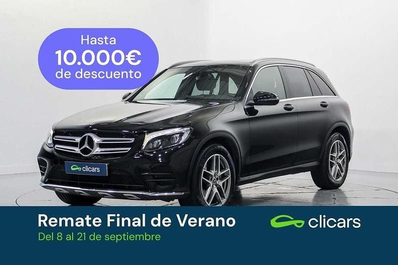 Negro Usado 2017 Mercedes GLC220 SUV | 26.690 € (Super precio) - Imagen 1/4