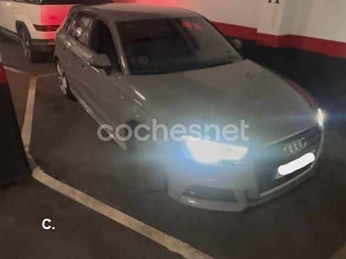 Usado Audi A3 S-Line 150 CV (110 kW) 2019 Gris / plata Berlina