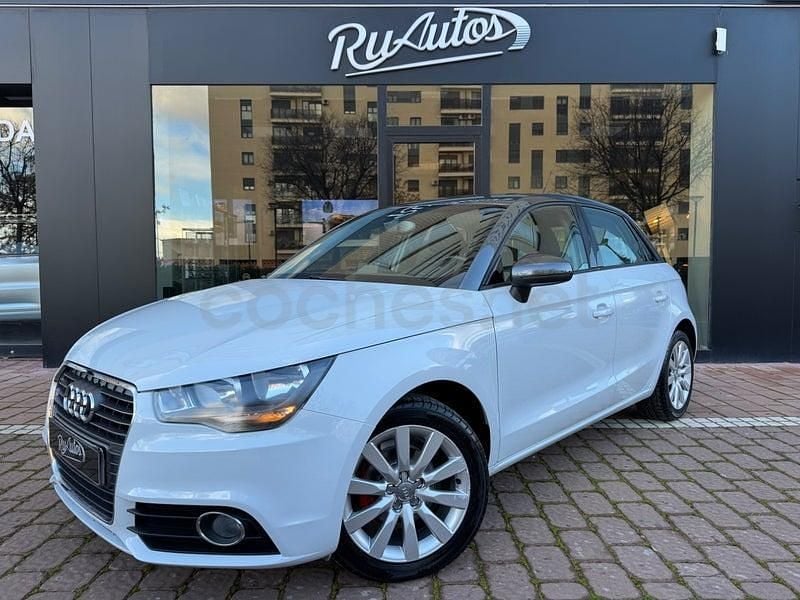 Usado Audi A1 Sportback 90 CV (66 kW) 2013 Blanco Utilitario