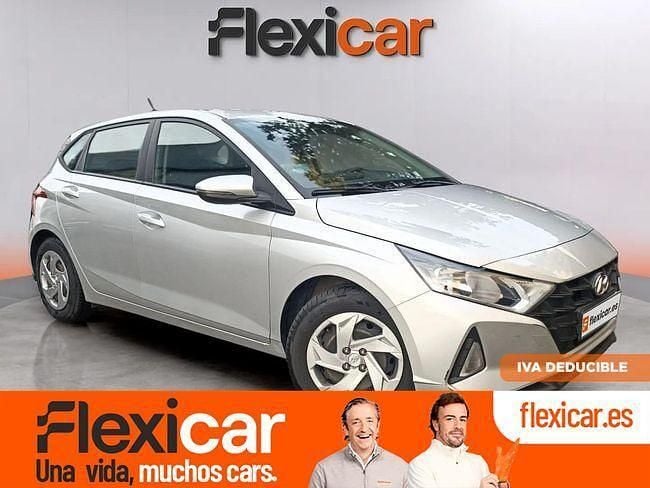 Gris Usado 2022 Hyundai i20 | 13.990 € (Un poco caro) - Imagen 1/4