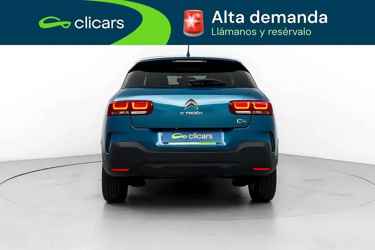 Usado Citroën C4 Cactus Feel 110 CV (80 kW) 2019 Azul Utilitario