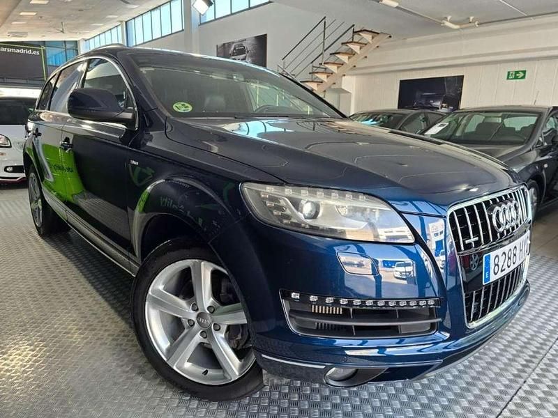 Usado Audi Q7 Ambition 245 CV (180 kW) 2014 Azul SUV