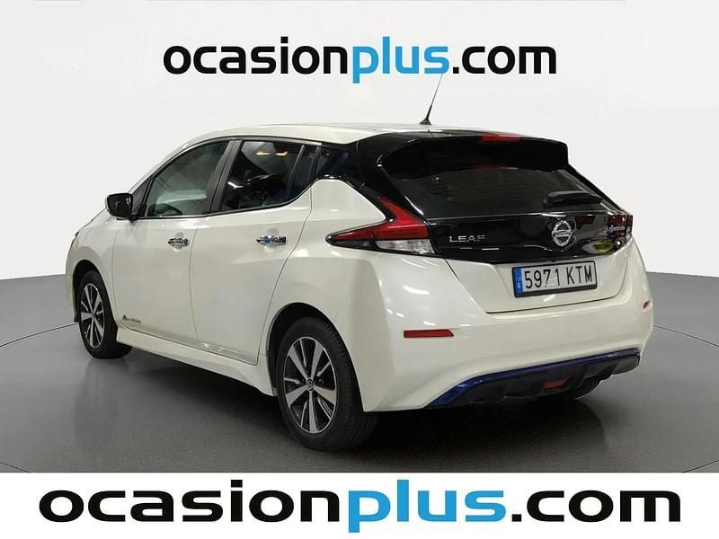Używany Nissan Leaf Acenta 110 kW (150 KM) 2019 Biały Hatchback