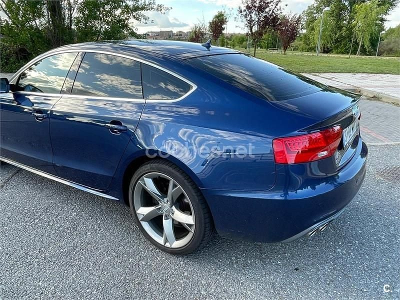 Usado Audi A5 Sportback S-Line 190 CV (139 kW) 2016 Azul Utilitario