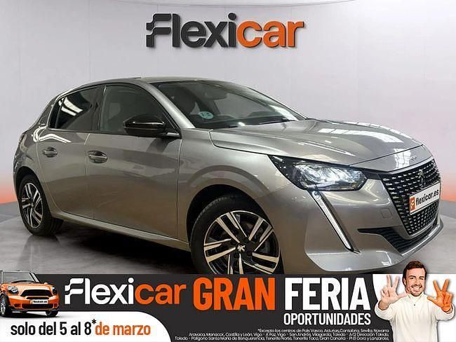 Usado Peugeot 208 Allure 100 CV (73 kW) 2022 Gris Utilitario