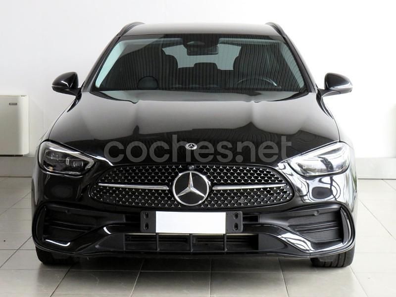 Negro Usado 2022 Mercedes C300e Familiar | 34.990 € (Precio justo) - Imagen 1/4
