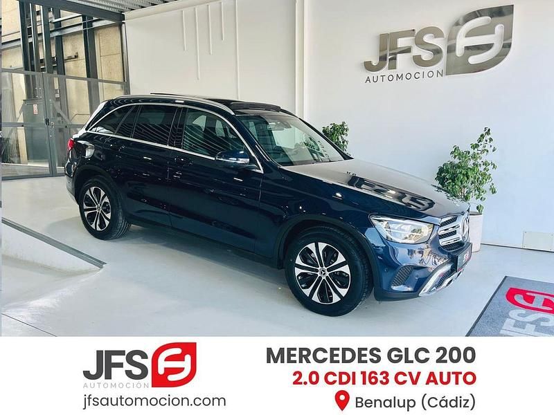 Azul Usado 2022 Mercedes GLC200 SUV | 34.999 € (Precio justo) - Imagen 1/4