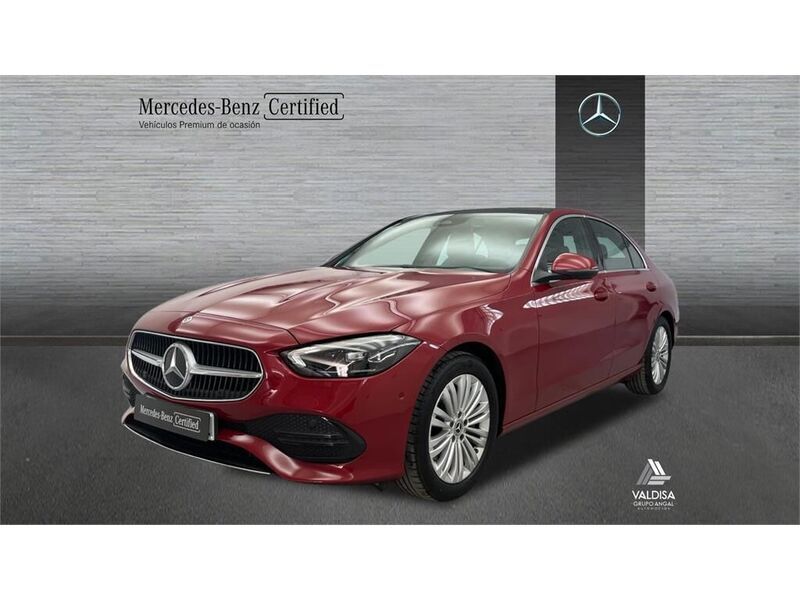 Rojo Usado 2025 Mercedes C200 Avantgarde Berlina | 48.500 € (Precio justo) - Imagen 1/4