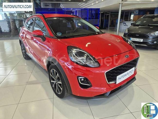 Rojo Usado 2021 Ford Puma Titanium SUV | 18.100 € (Precio justo) - Imagen 1/4