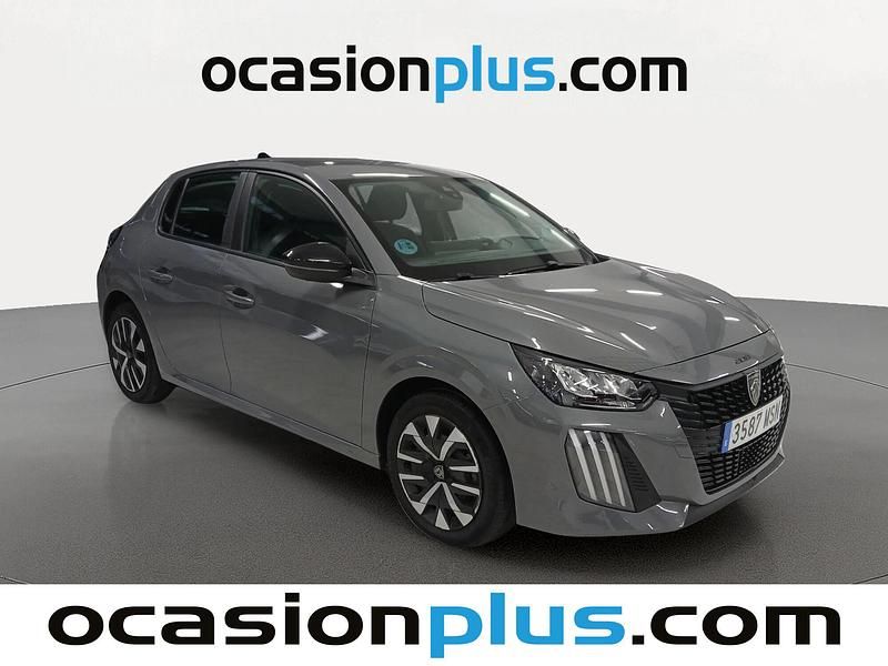 Usado Peugeot 208 Active 100 CV (73 kW) 2024 Gris Utilitario