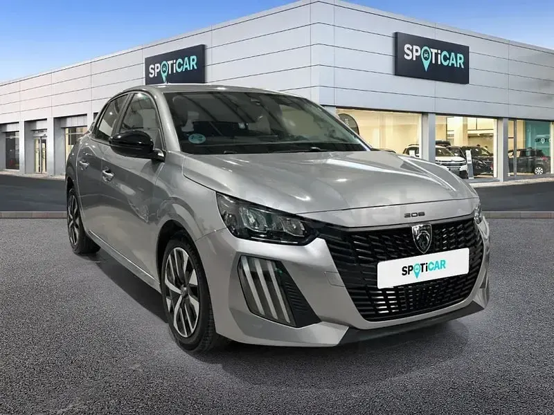 Usado Peugeot 208 Active 75 CV (55 kW) 2023 Gris / plata Utilitario
