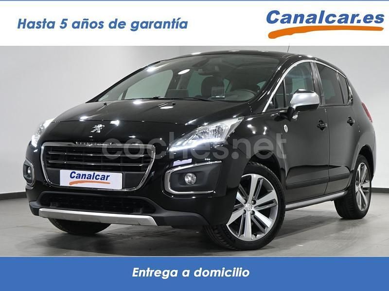 Negro Usado 2015 Peugeot 3008 Access Berlina | 9035 € (Precio justo) - Imagen 1/4