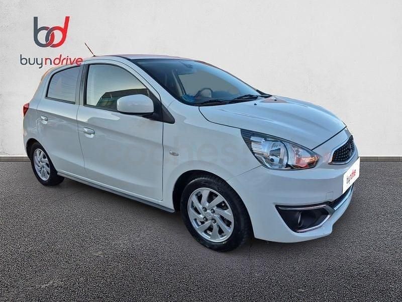 Usado Mitsubishi Space Star Motion 80 CV (58 kW) 2019 Blanco Berlina