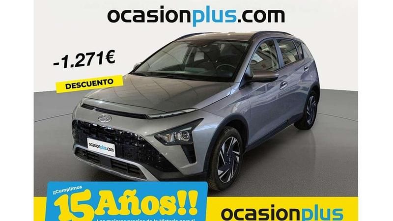 Gris Usado 2022 Hyundai Bayon SUV | 12.264 € (Precio justo) - Imagen 1/4