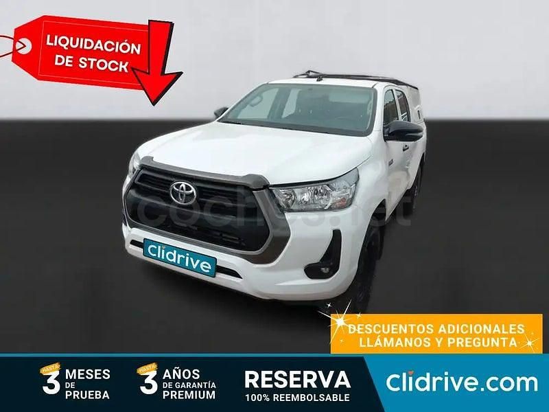 Usado Toyota HiLux 150 CV (110 kW) 2023 Blanco Pickup/Camioneta