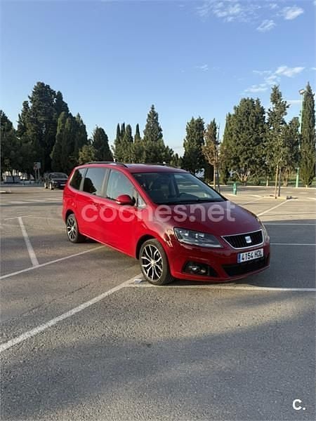 Rojo Usado 2011 Seat Alhambra Ecomotive Monovolumen | 8000 € (Super precio) - Imagen 1/4
