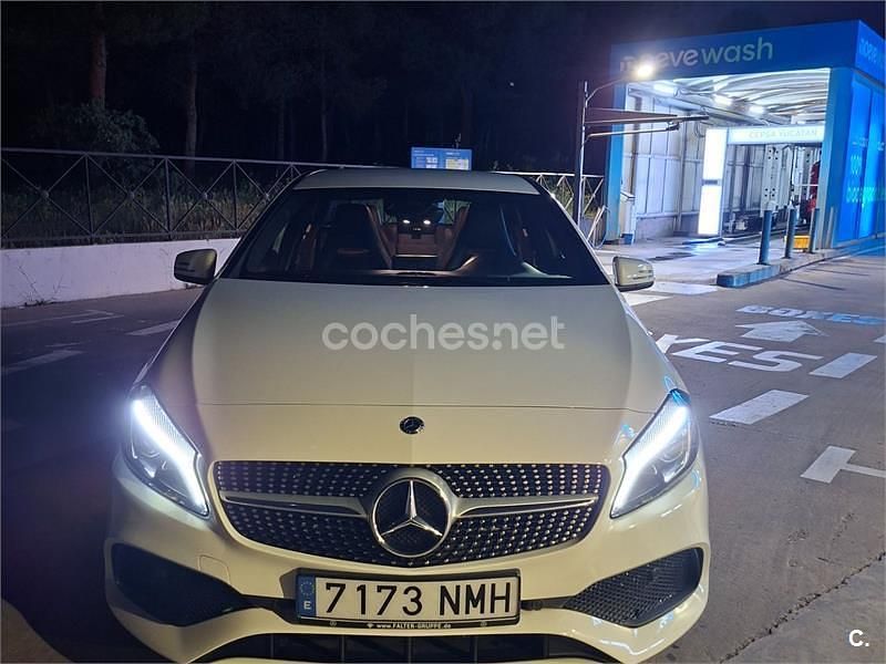 Usado Mercedes A250 218 CV (160 kW) 2018 Blanco Berlina