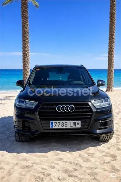 Usado Audi Q7 S-Line 272 CV (200 kW) 2017 Negro SUV