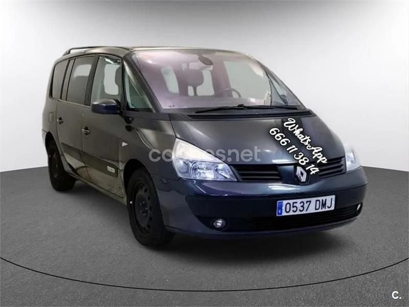 Gris / plata Usado 2005 Renault Espace Expression Monovolumen | 1800 € (Buen precio) - Imagen 1/4