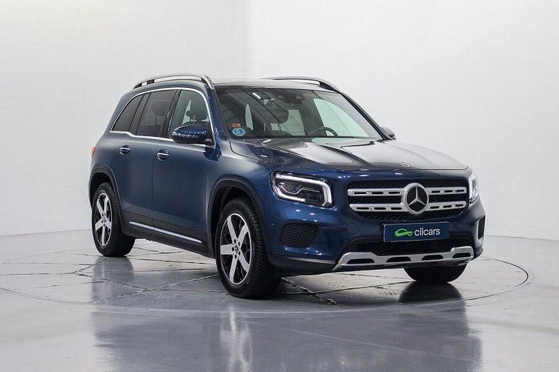 Usado Mercedes GLB200 150 CV (110 kW) 2021 Azul SUV