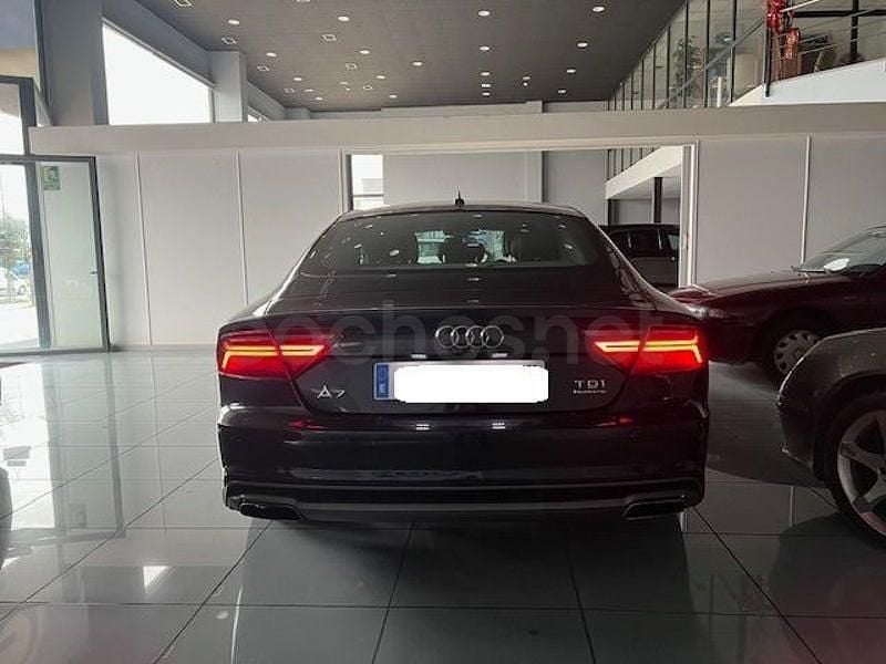 Usado Audi A7 Sportback S-Line 313 CV (230 kW) 2014 Negro Utilitario