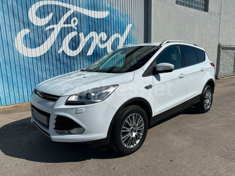 Blanco Usado 2014 Ford Kuga Titanium SUV | 14.750 € (Precio justo) - Imagen 1/4