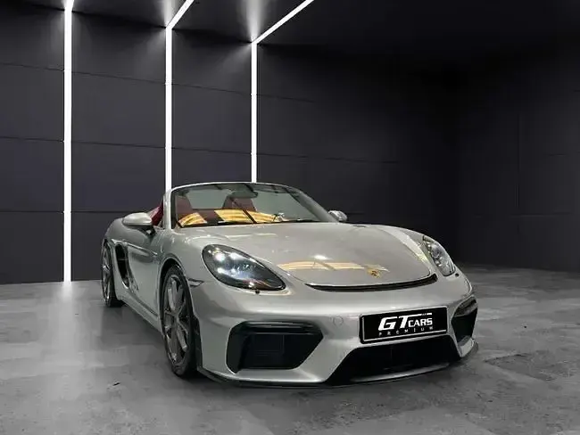 Usado Porsche Boxster Spyder 420 CV (308 kW) 2019 Gris Descapotable