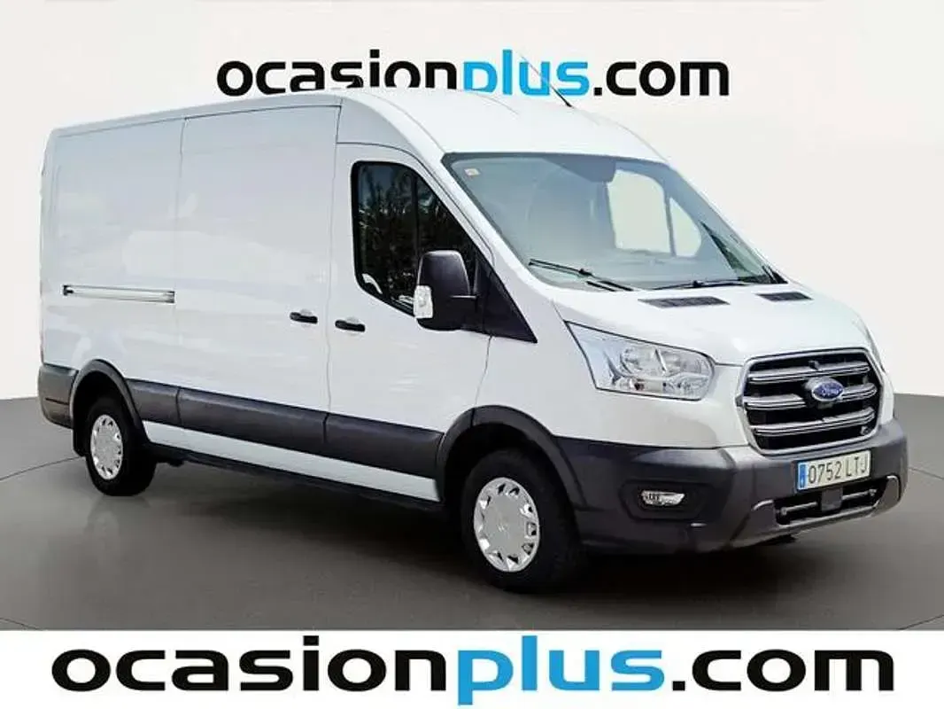 Usado Ford Transit Trend 131 CV (96 kW) 2021 Blanco Van