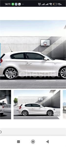 Usado BMW 118 143 CV (105 kW) 2008 Verde Utilitario