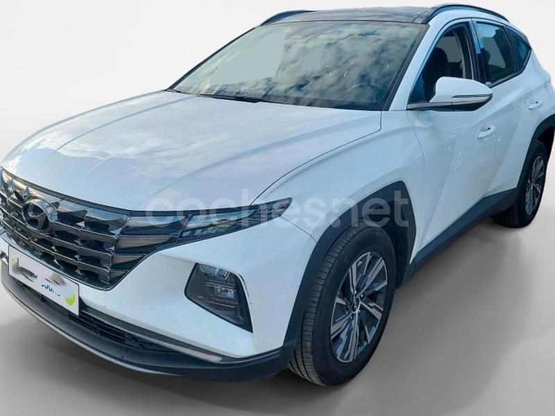 Blanco Usado 2021 Hyundai Tucson SUV | 26.490 € (Un poco caro) - Imagen 1/4